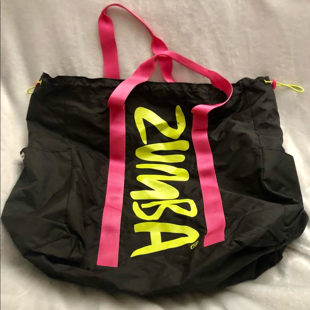 Zumba awesome tote drawstring bag